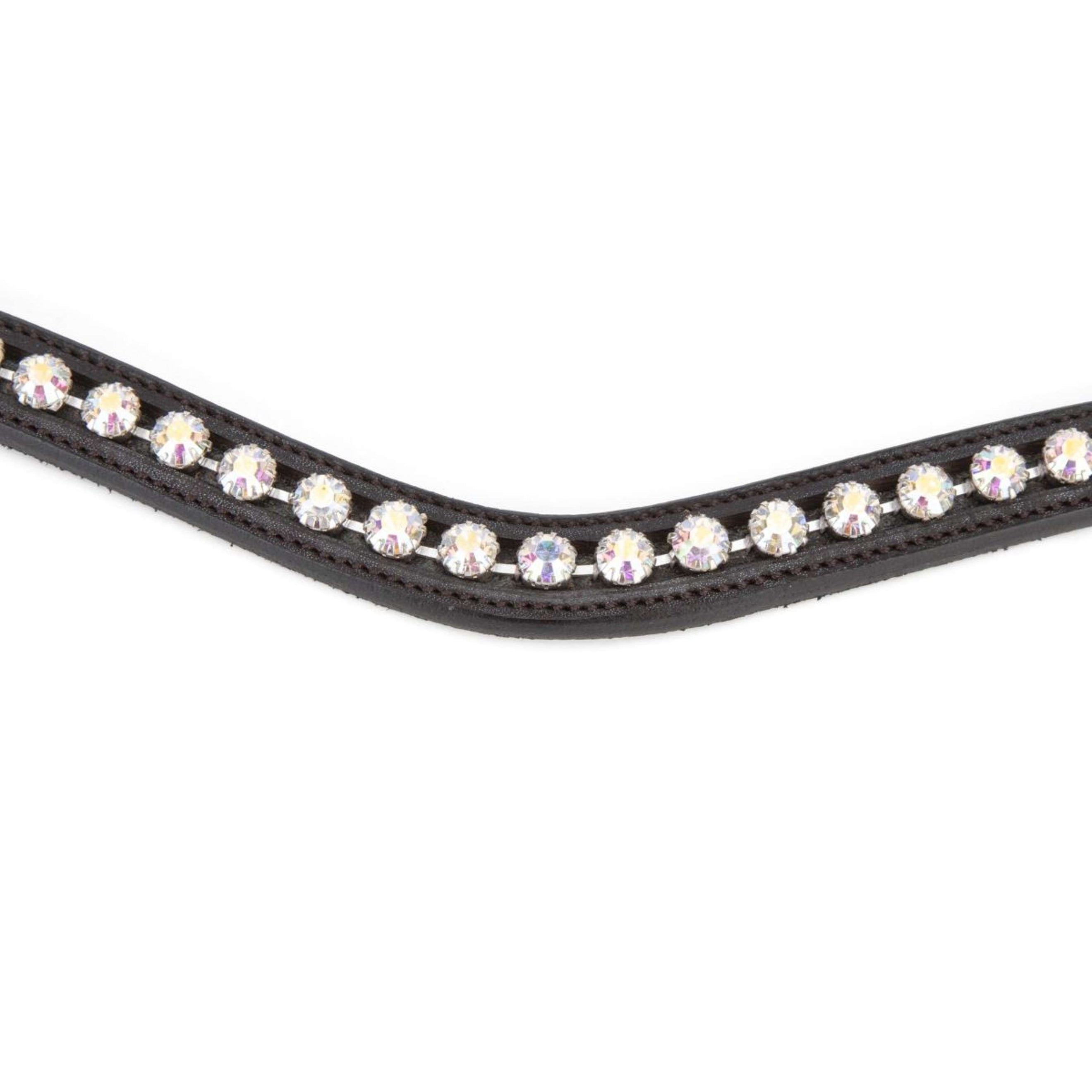 Velociti by Shires Frontriem GARA Iridescent Diamante Havana