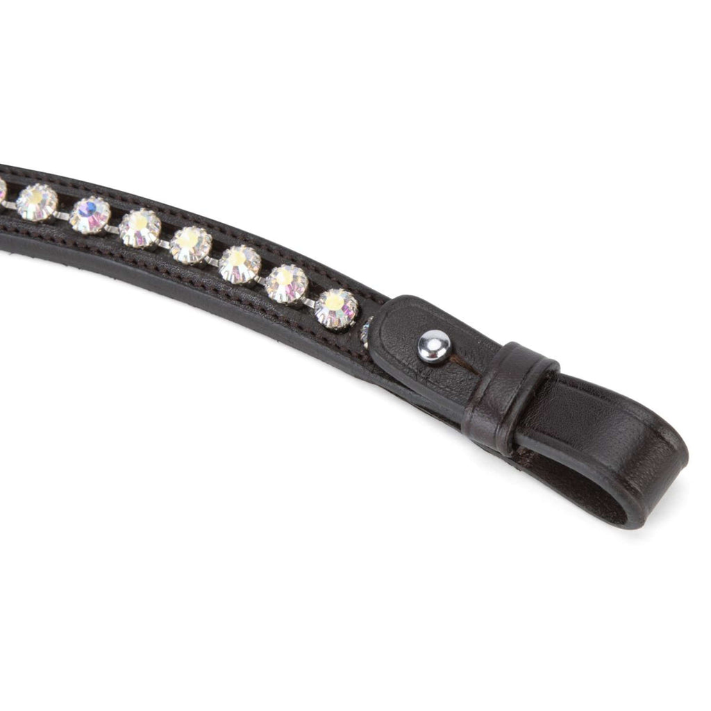 Velociti by Shires Frontriem GARA Iridescent Diamante Havana
