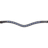 Velociti by Shires Frontriem GARA Blue Diamante Zwart