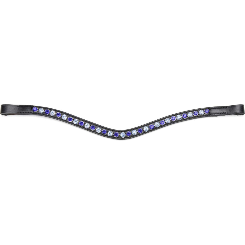 Velociti by Shires Frontriem GARA Blue Diamante Zwart