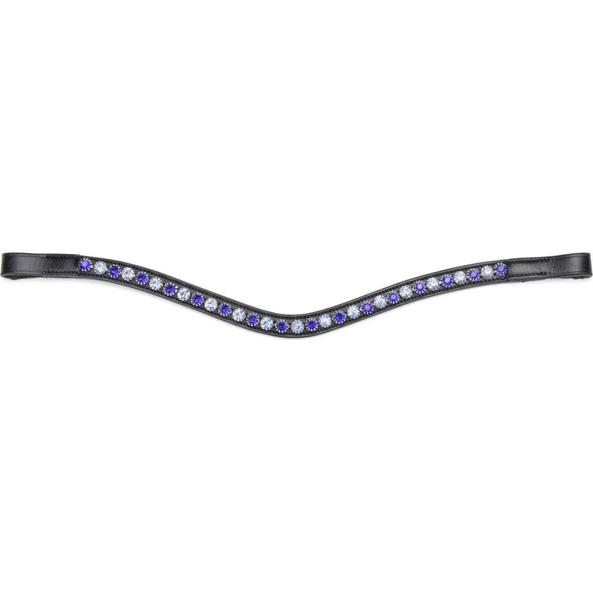 Velociti by Shires Frontriem GARA Blue Diamante Zwart