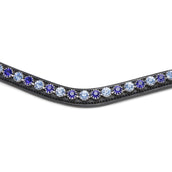 Velociti by Shires Frontriem GARA Blue Diamante Zwart