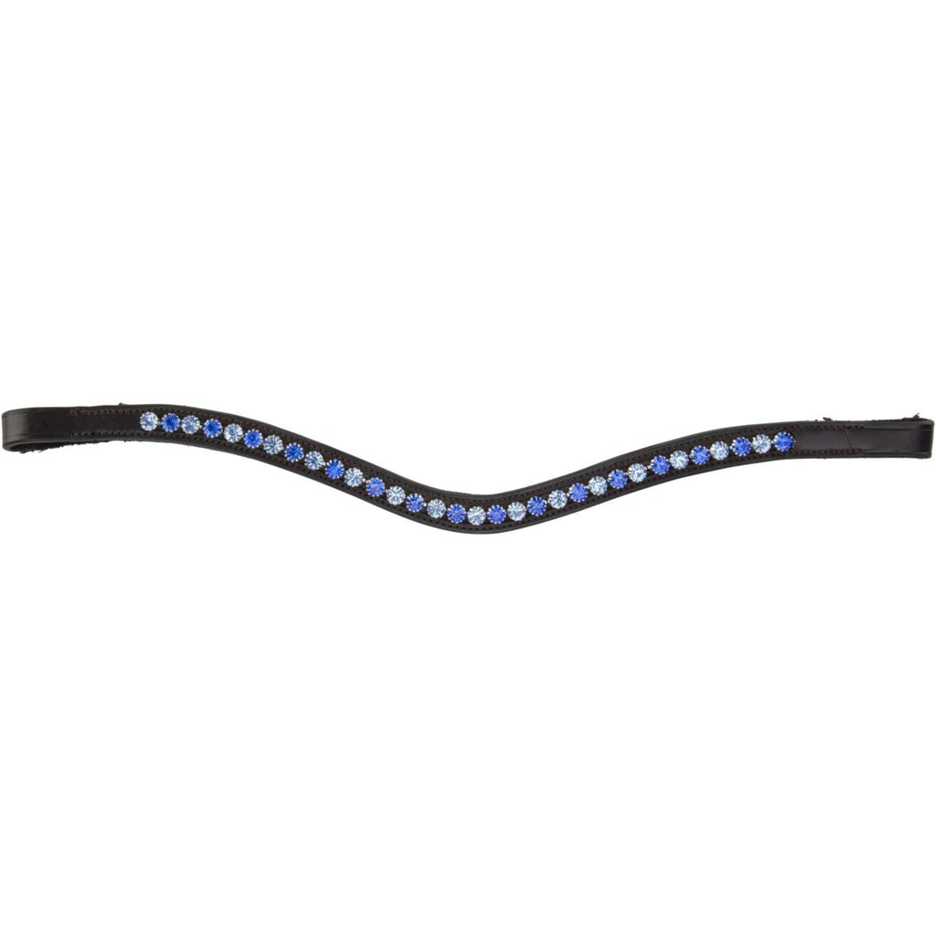 Velociti by Shires Frontriem GARA Blue Diamante Havana