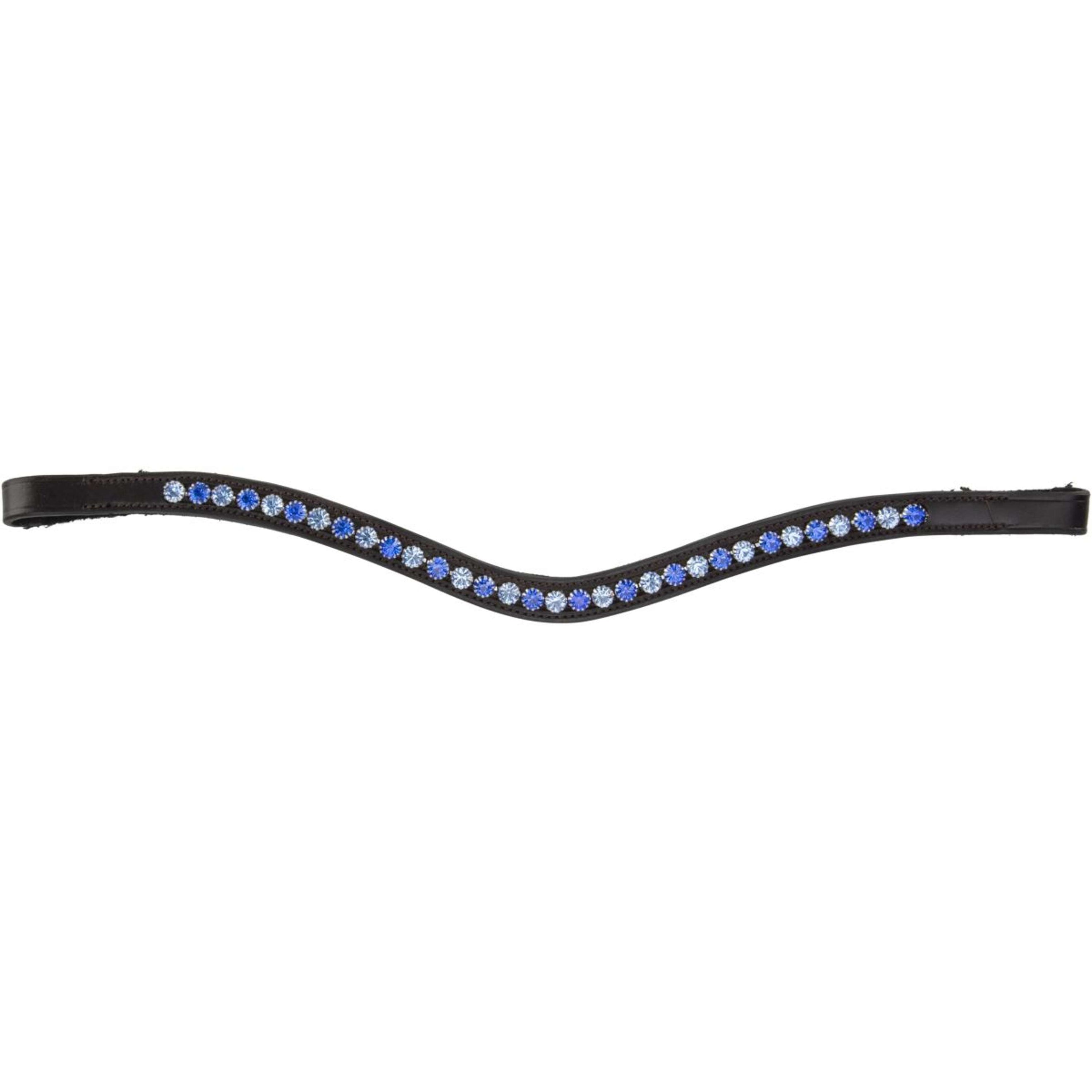 Velociti by Shires Frontriem GARA Blue Diamante Havana