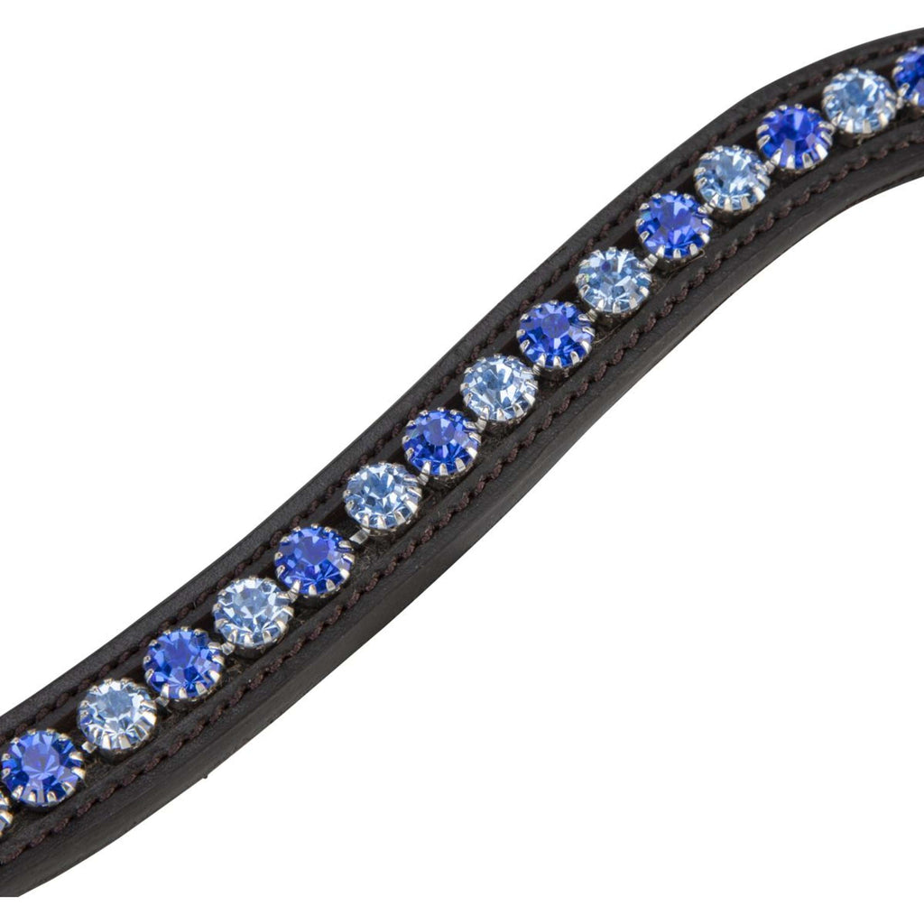 Velociti by Shires Frontriem GARA Blue Diamante Havana