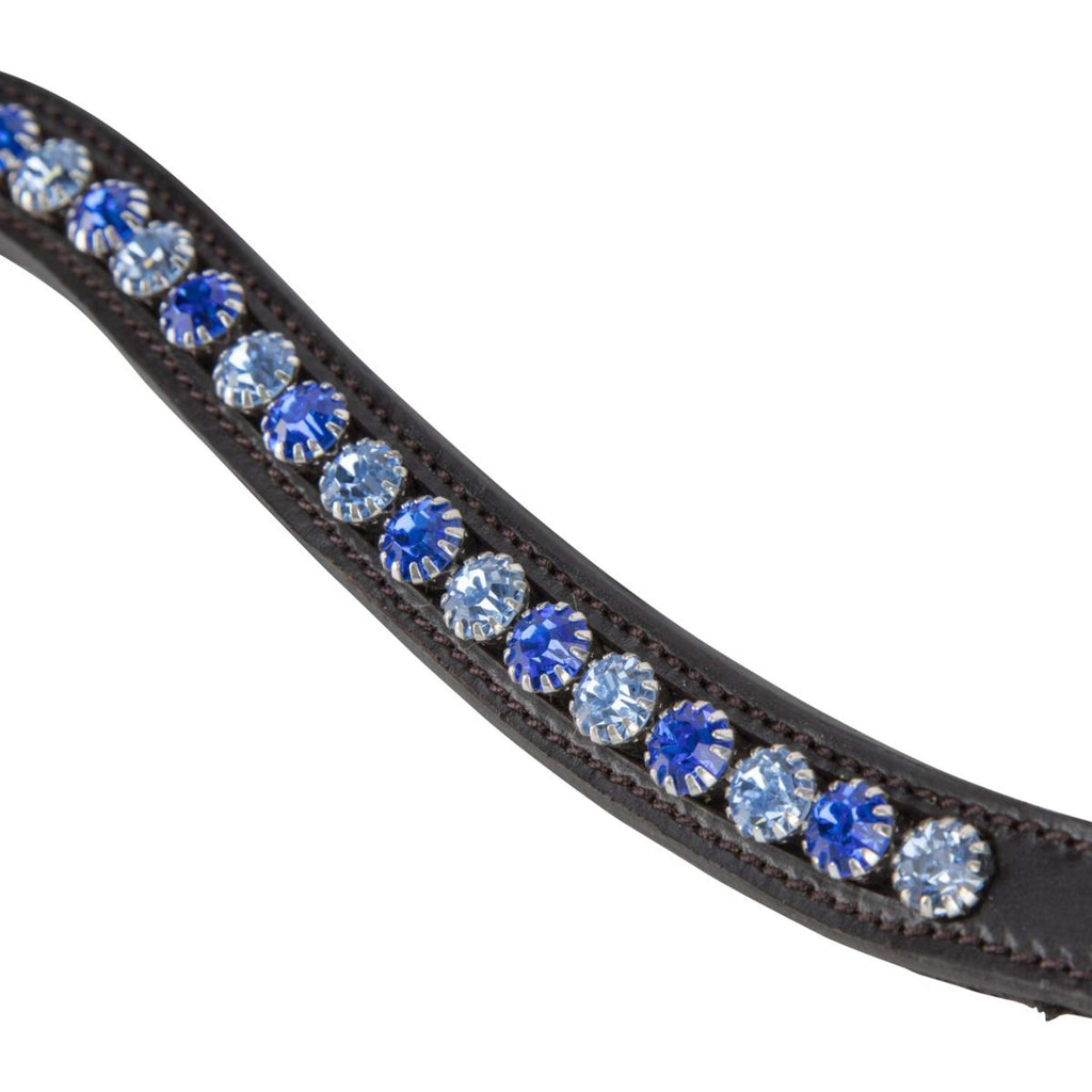 Velociti by Shires Frontriem GARA Blue Diamante Havana