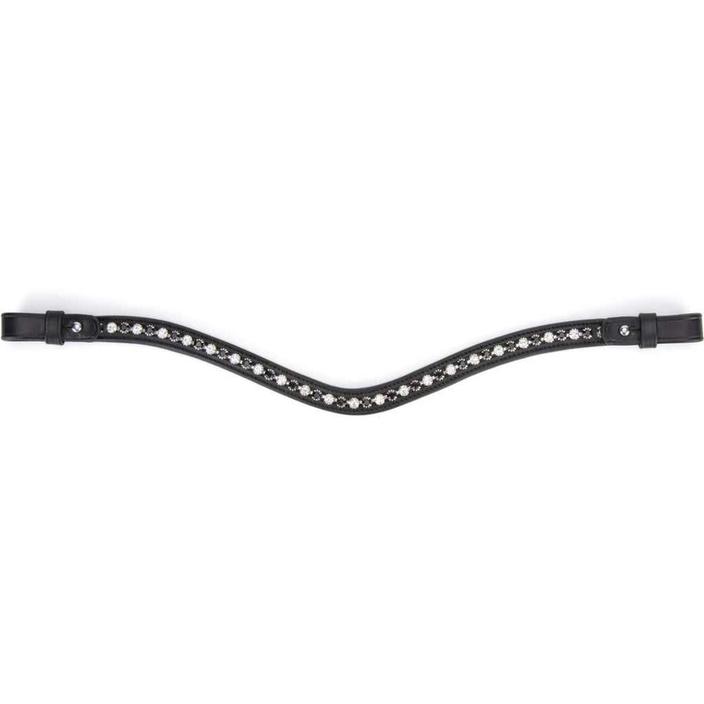 Velociti by Shires Frontriem GARA Black Diamante Zwart