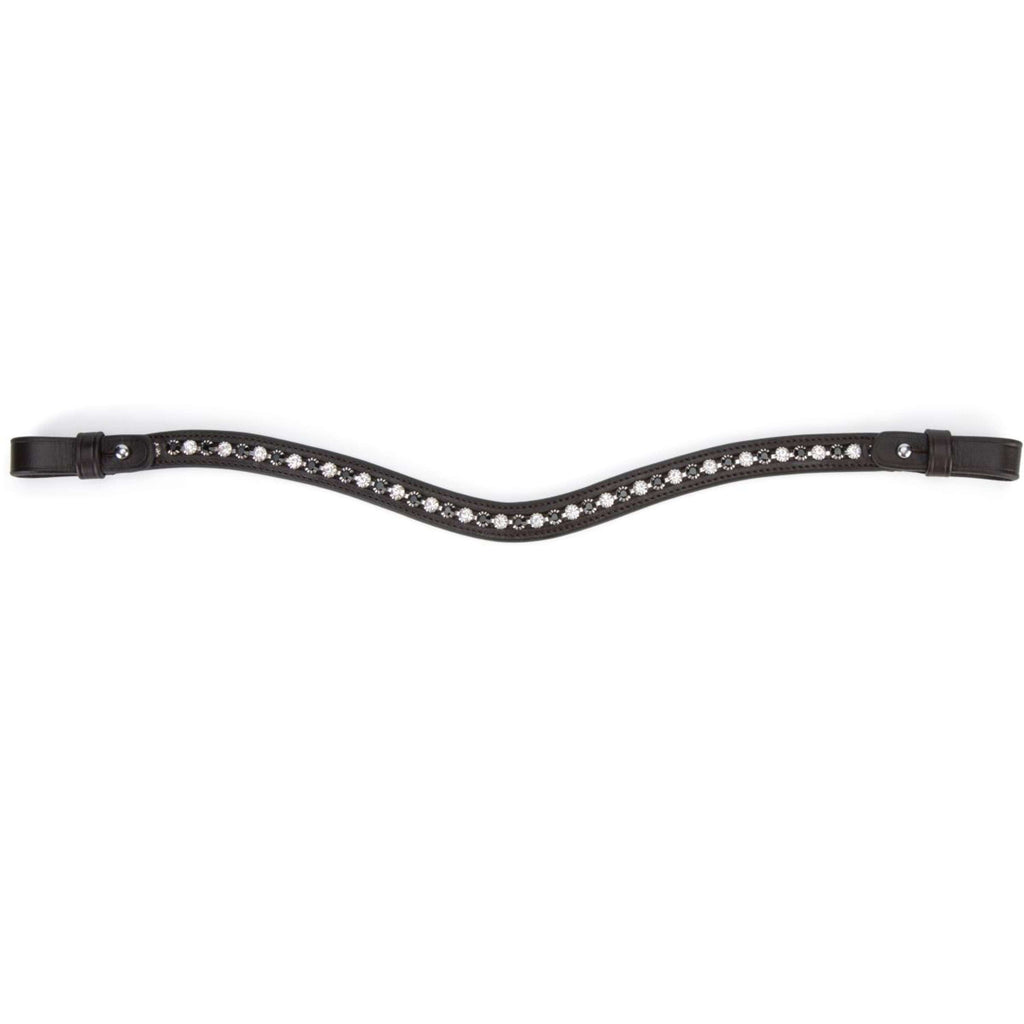 Velociti by Shires Frontriem GARA Black Diamante Havana