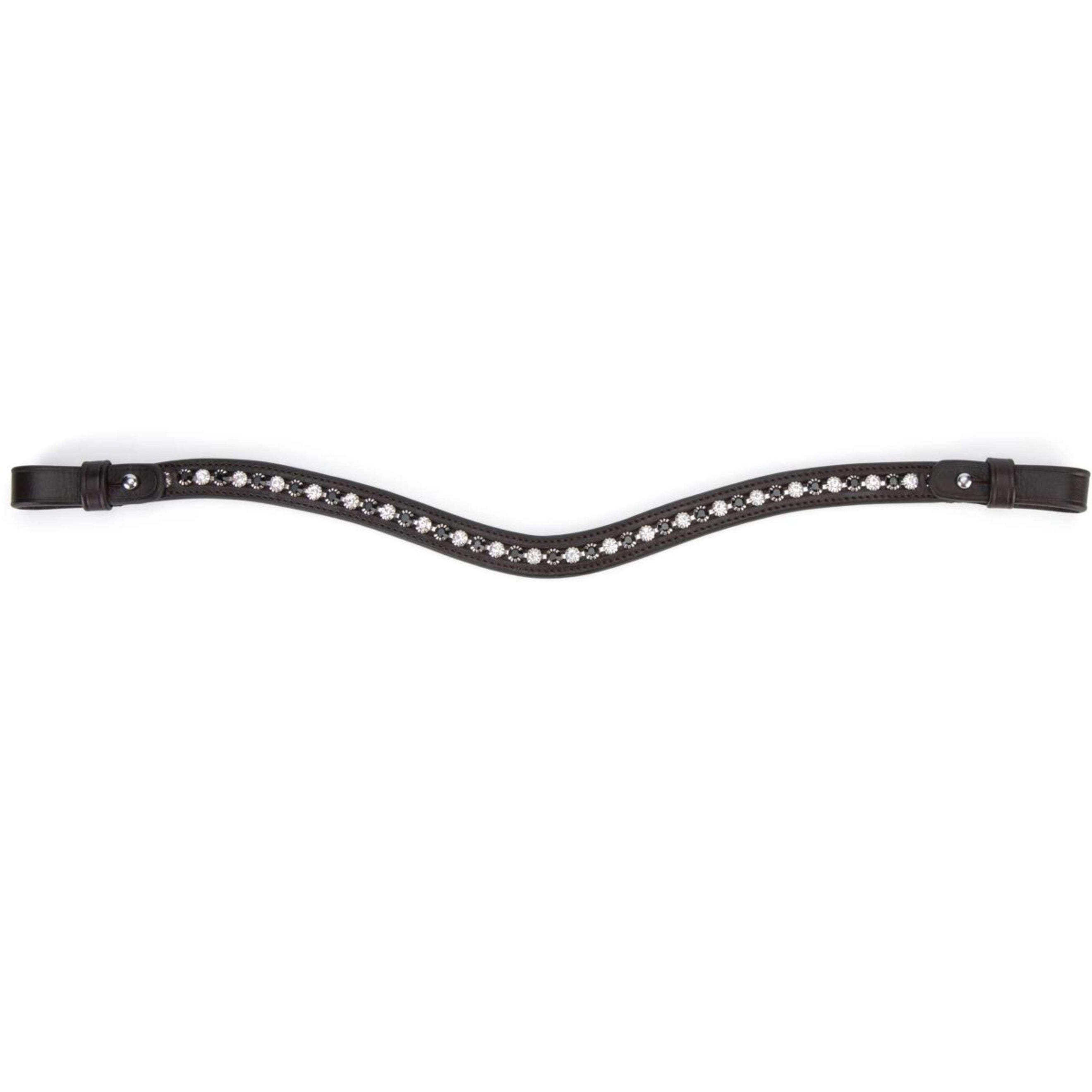 Velociti by Shires Frontriem GARA Black Diamante Havana