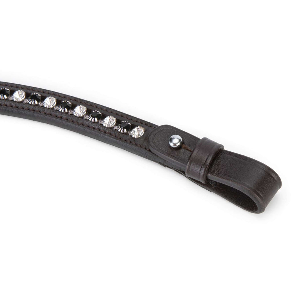 Velociti by Shires Frontriem GARA Black Diamante Havana