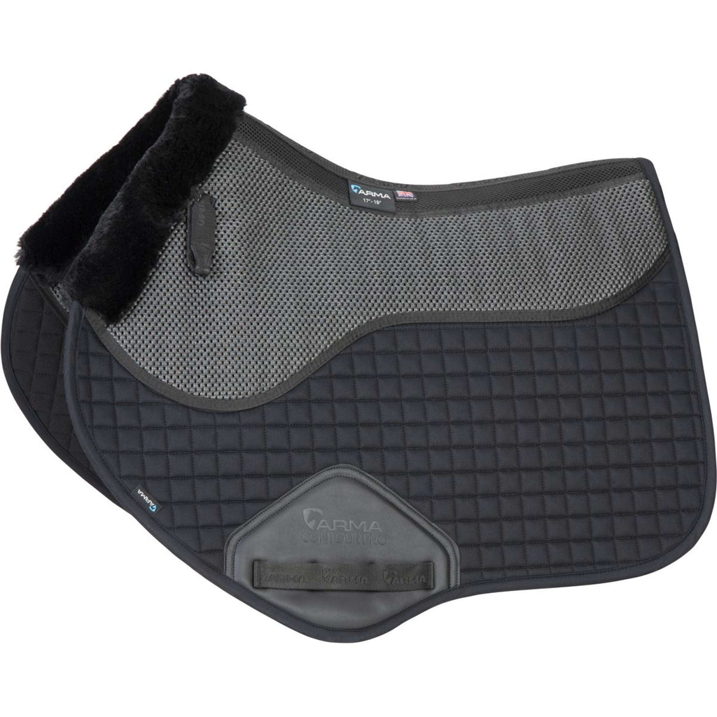 Arma by Shires Zadeldekje Soft Grip Springen Zwart