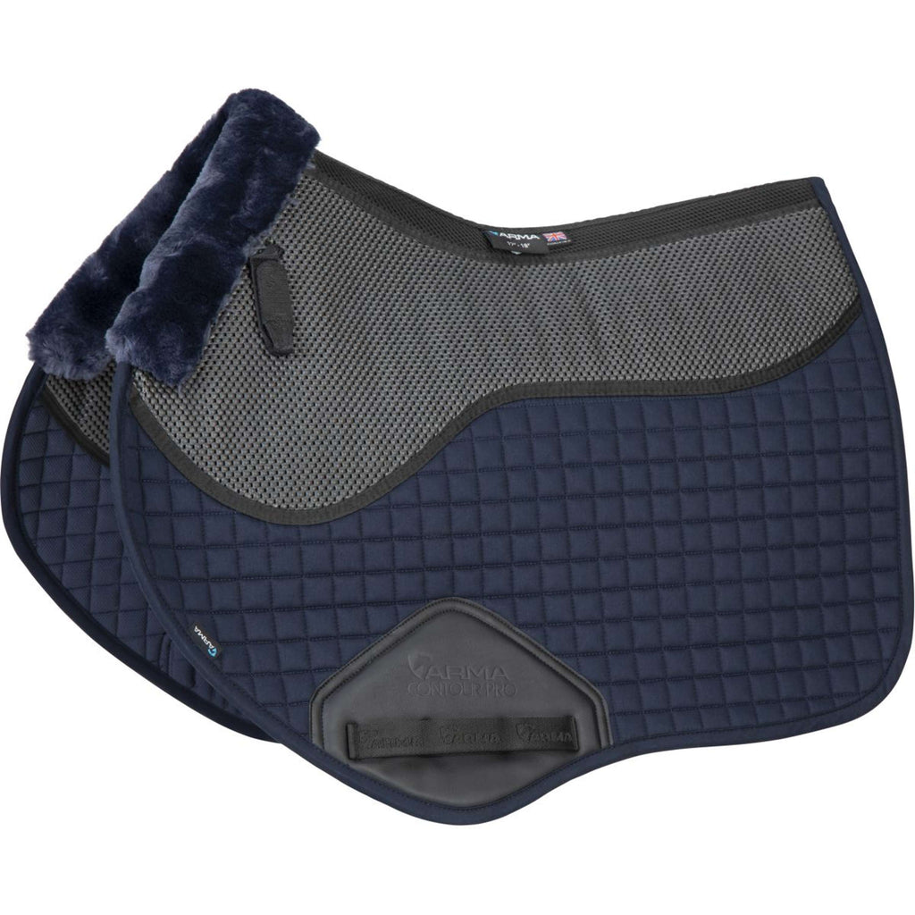 Arma by Shires Zadeldekje Soft Grip Springen Navy