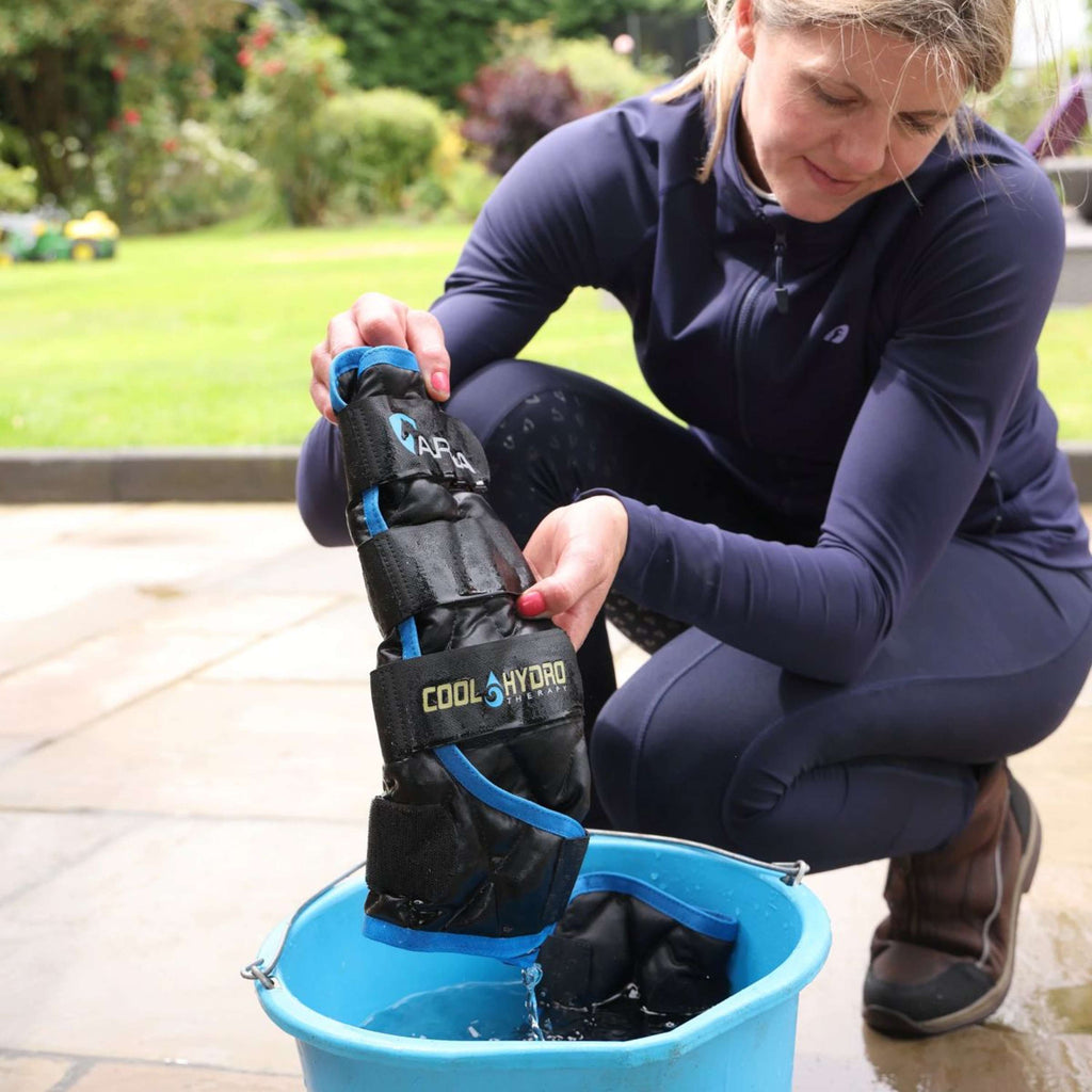 Arma by Shires Beenbeschermers Cool Hydro Therapy Zwart
