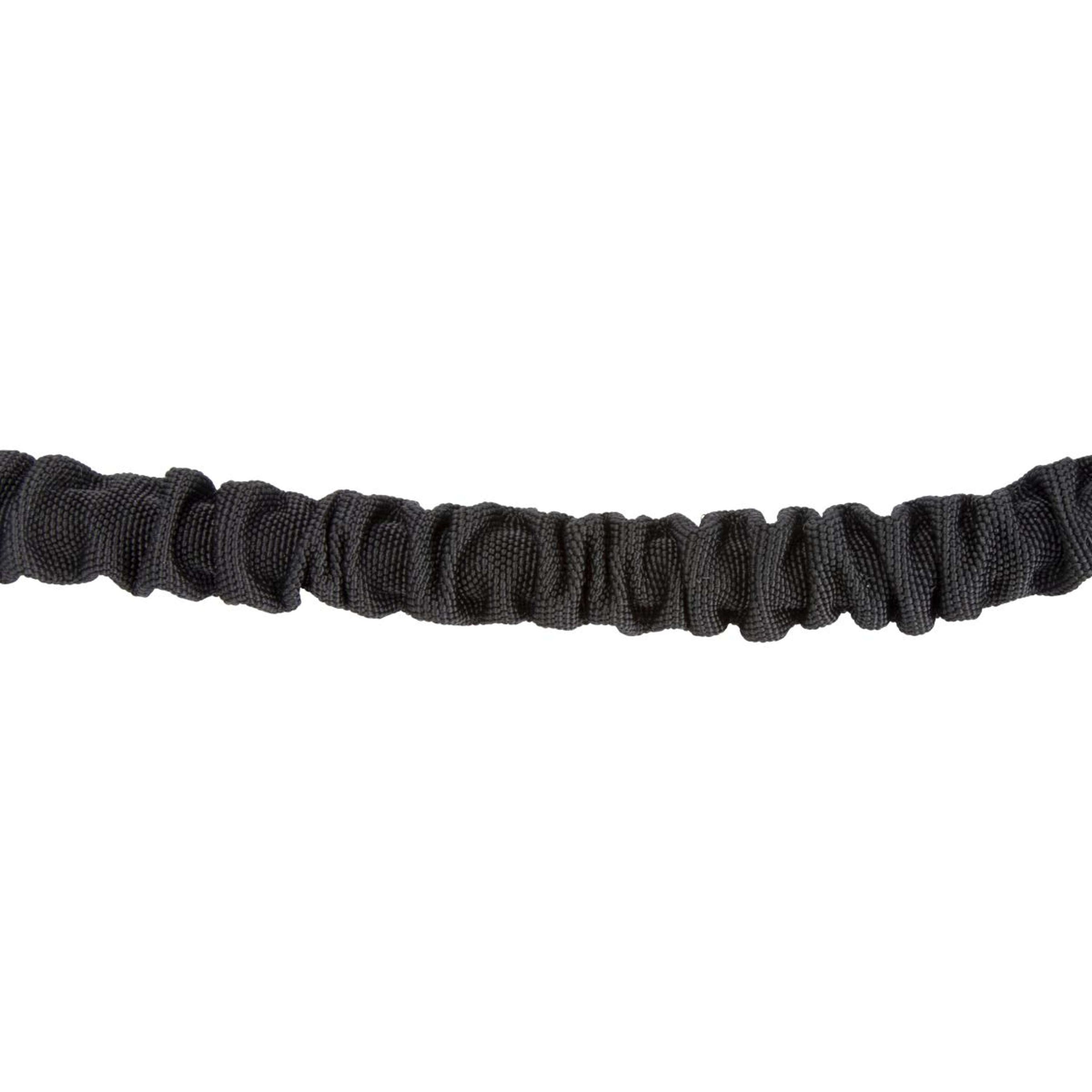 Shires Vastzetlijn Bungee Beakaway Zwart