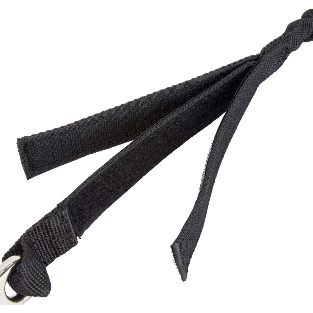 Shires Vastzetlijn Bungee Beakaway Zwart