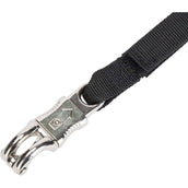 Shires Vastzetlijn Bungee Beakaway Zwart