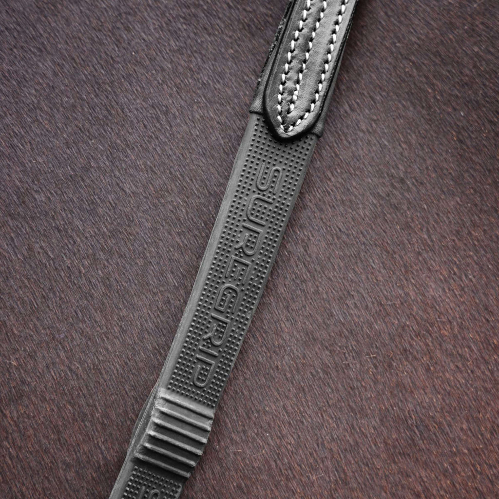 Velociti by Shires Teugels Lusso Elite Pro SureGrip Zwart