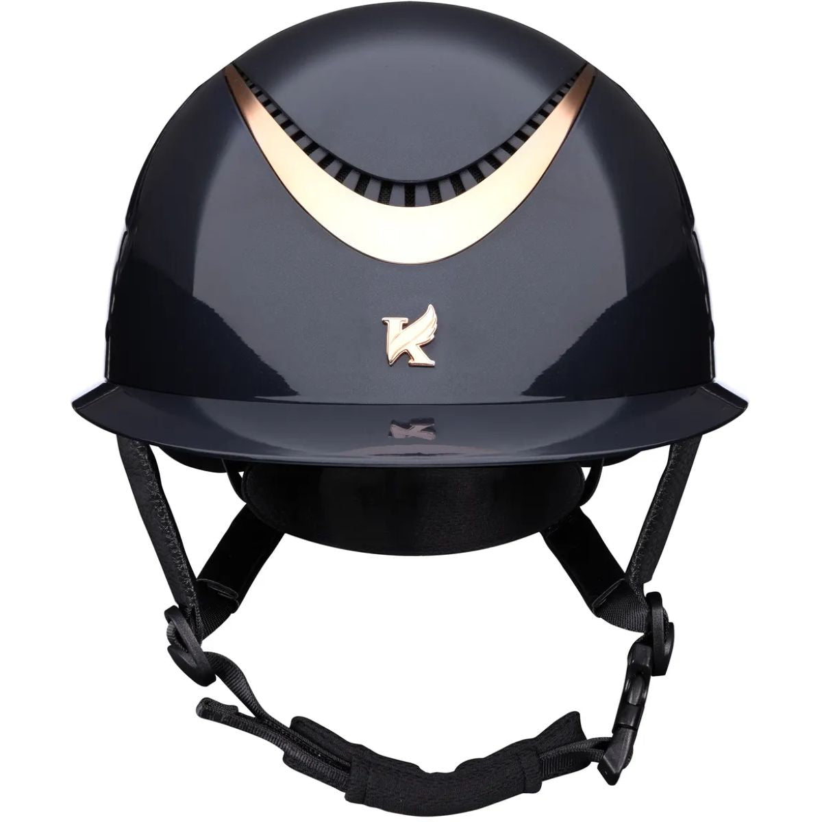 Karben by Shires Cap Alina Ellipse Navy/Rosegold