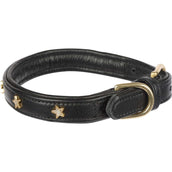 Digby & Fox Hondenhalsband Star Zwart