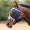FlyGuard by Shires Vliegenmasker Pro Fine Mesh zonder Oren Navy