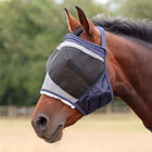FlyGuard by Shires Vliegenmasker Pro Fine Mesh zonder Oren Navy