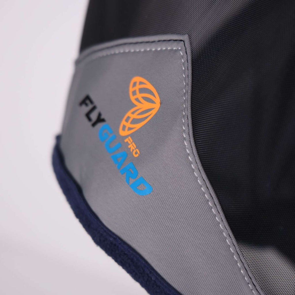 FlyGuard by Shires Vliegenmasker Pro Fine Mesh met Oren Navy