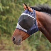 FlyGuard Vliegenmasker Pro Fine Mesh met Ooruitsparing Navy