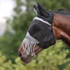 FlyGuard by Shires Vliegenmasker Pro Fine Mesh met Oren en Franjes Jet