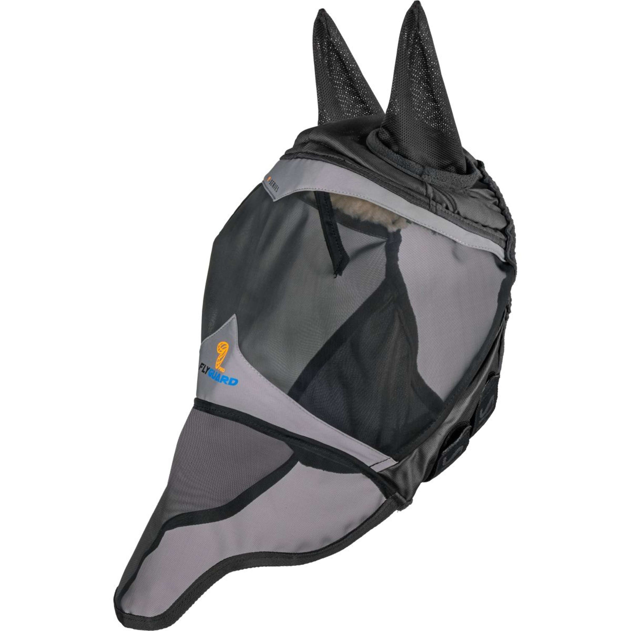 FlyGuard Vliegenmasker Pro Fine Mesh met Oren en Neus Jet FlyGuard Vliegenmasker Pro Fine Mesh met Oren en Neus Jet