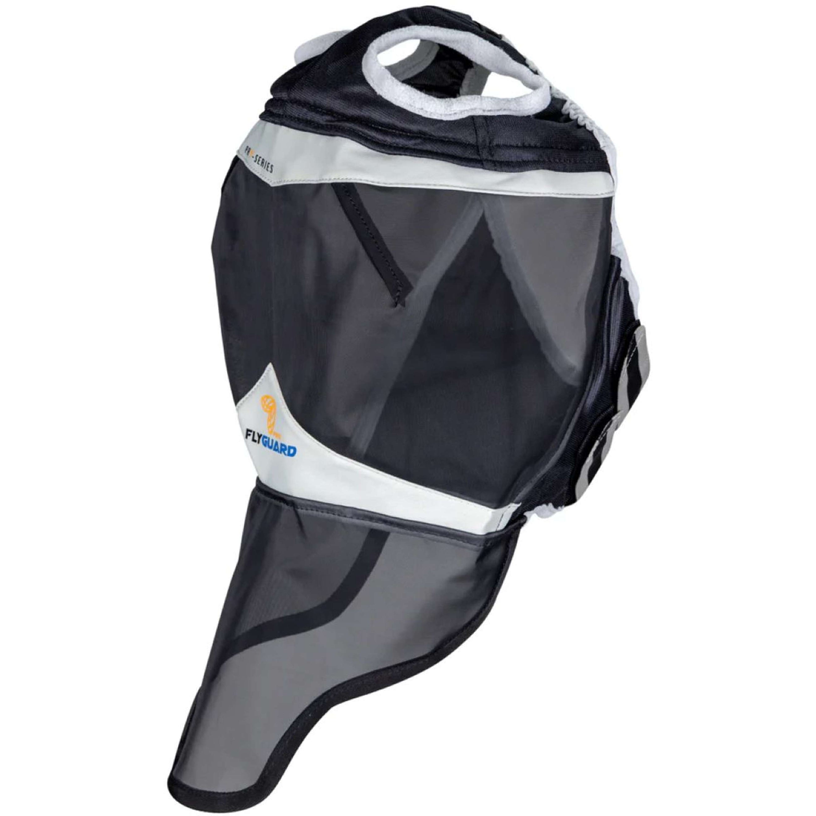 Shires Vliegenmasker met Neusflap en zonder Oren Black
