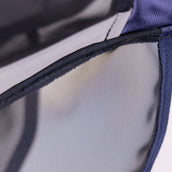 FlyGuard Vliegenmasker Pro Fine Mesh met Ooruitsparing en Neusflap Navy