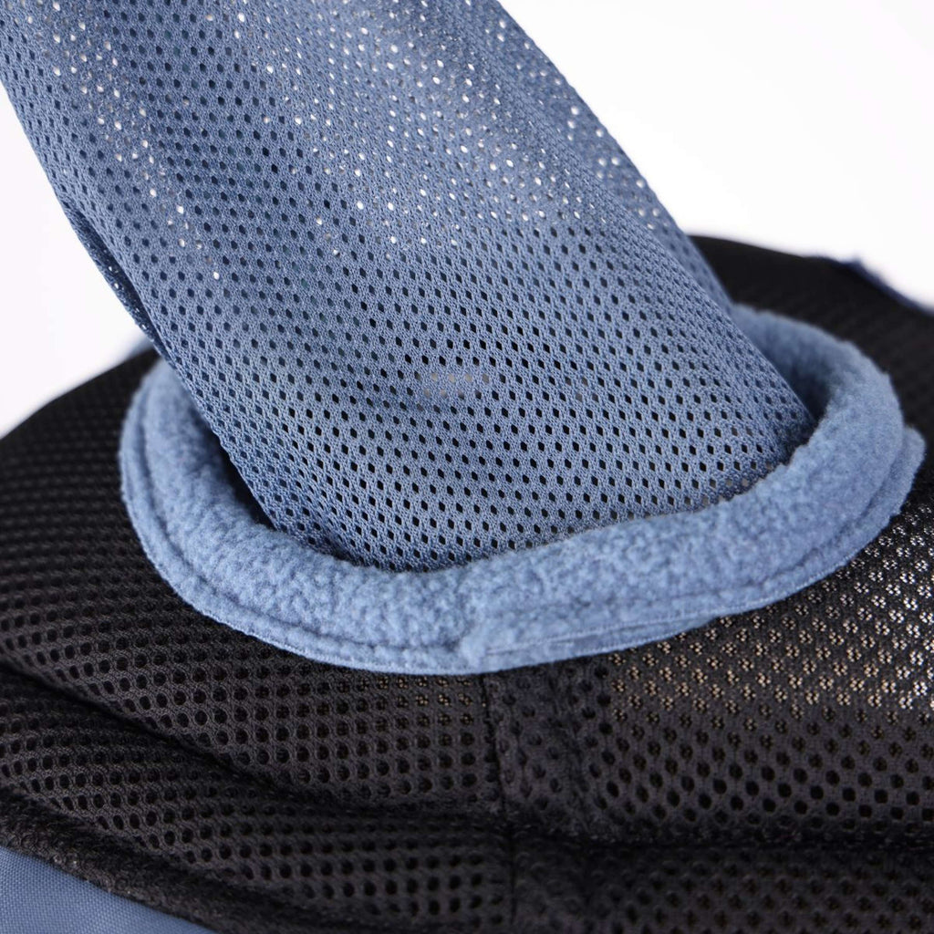 FlyGuard by Shires Vliegenmasker Pro Air Motion met Oren en Neus Deep Airforce Blue