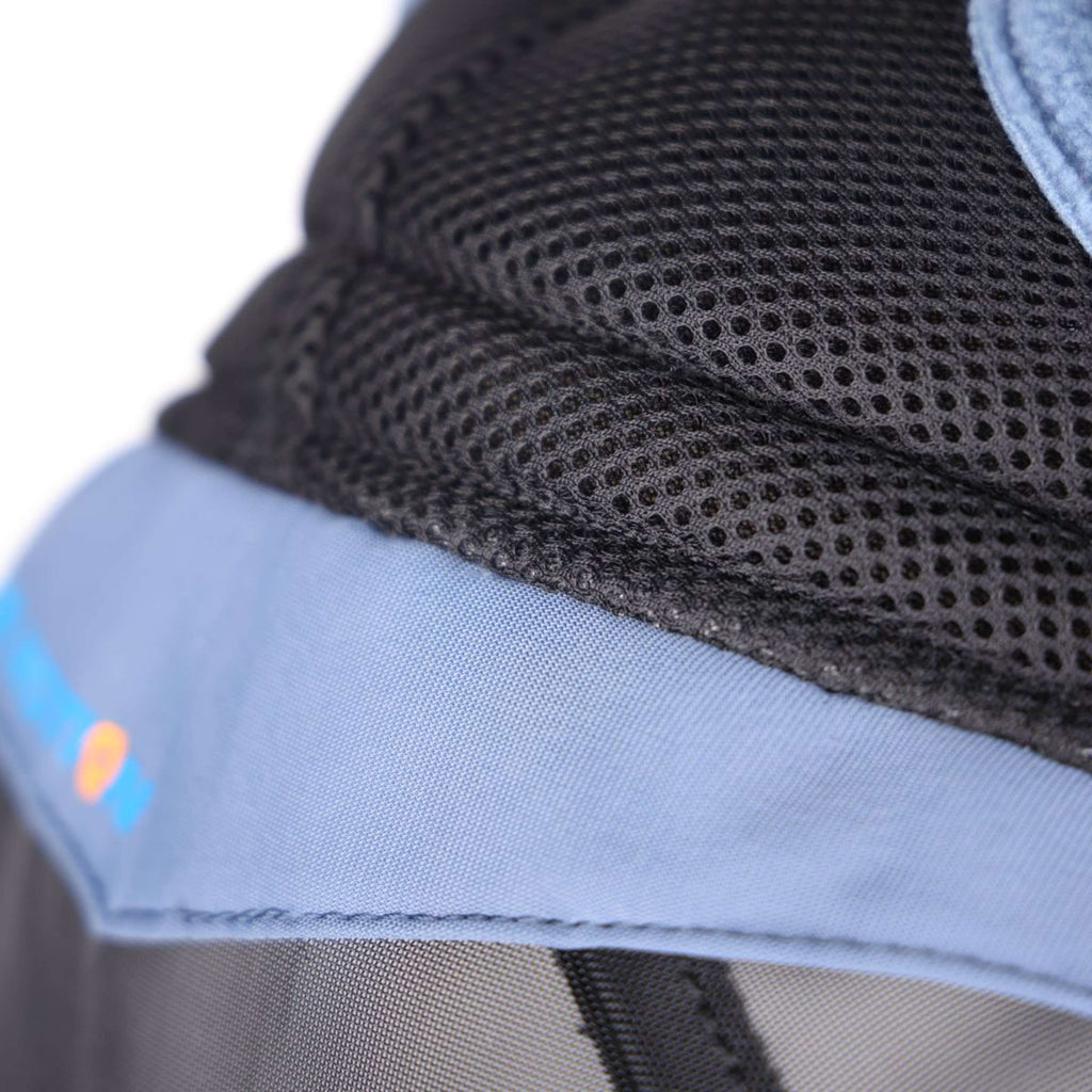 FlyGuard by Shires Vliegenmasker Pro Air Motion met Oren en Neus Deep Airforce Blue