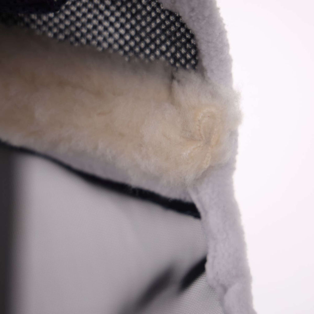 FlyGuard by Shires Vliegenmasker Pro Air Motion met Oren en Neus Deep Airforce Blue
