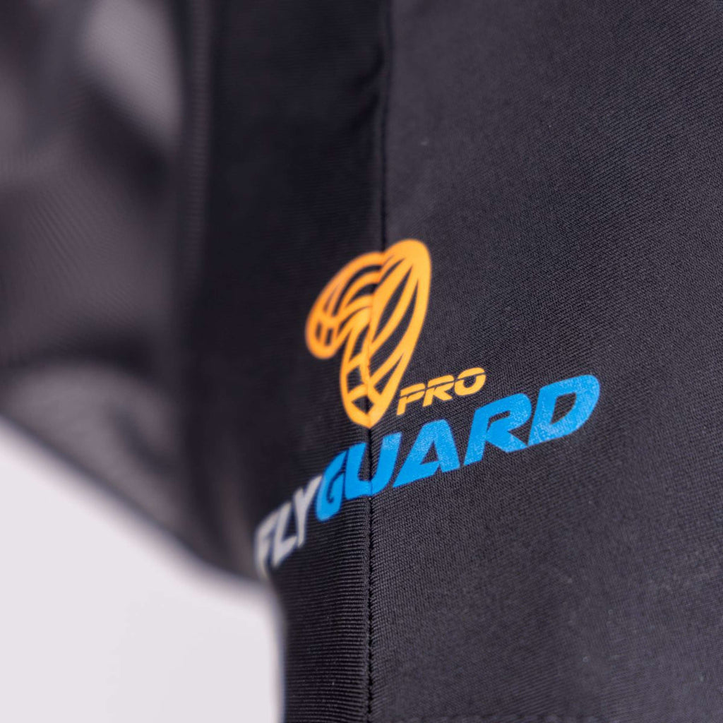 Shires Vliegenmasker Stretch met Neus Jet Zwart
