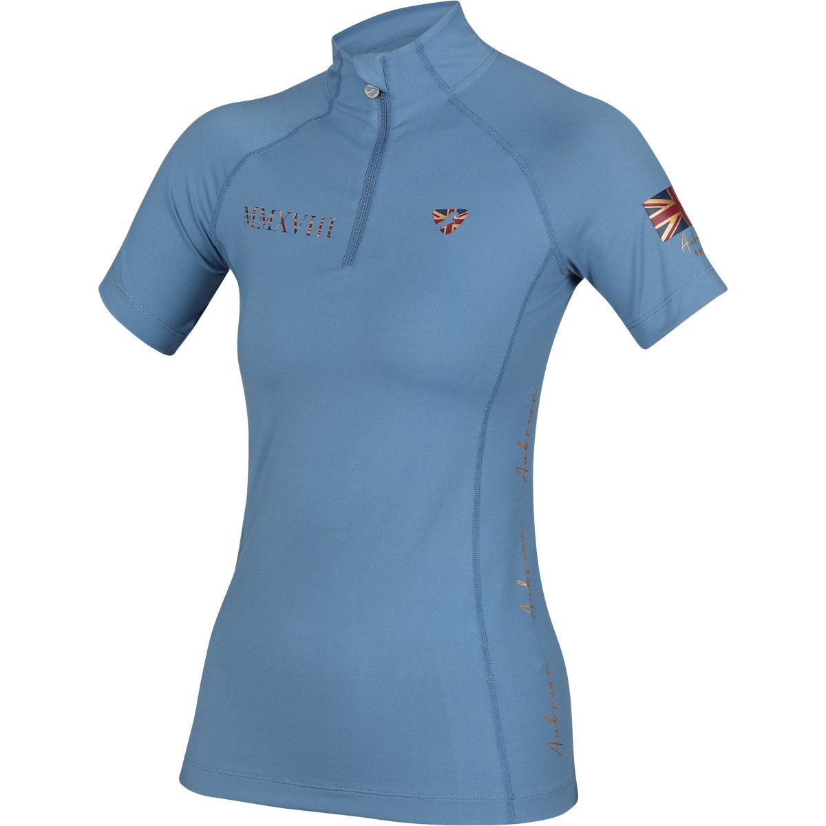 Aubrion T-shirt Team Base Layer Steel