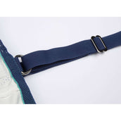 Highlander Plus Eczeemdeken Sweet-Itch Combo Wit/Airforce