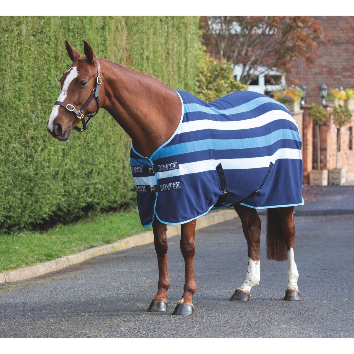 Tempest Fleecedeken Original Newmarket Blauw