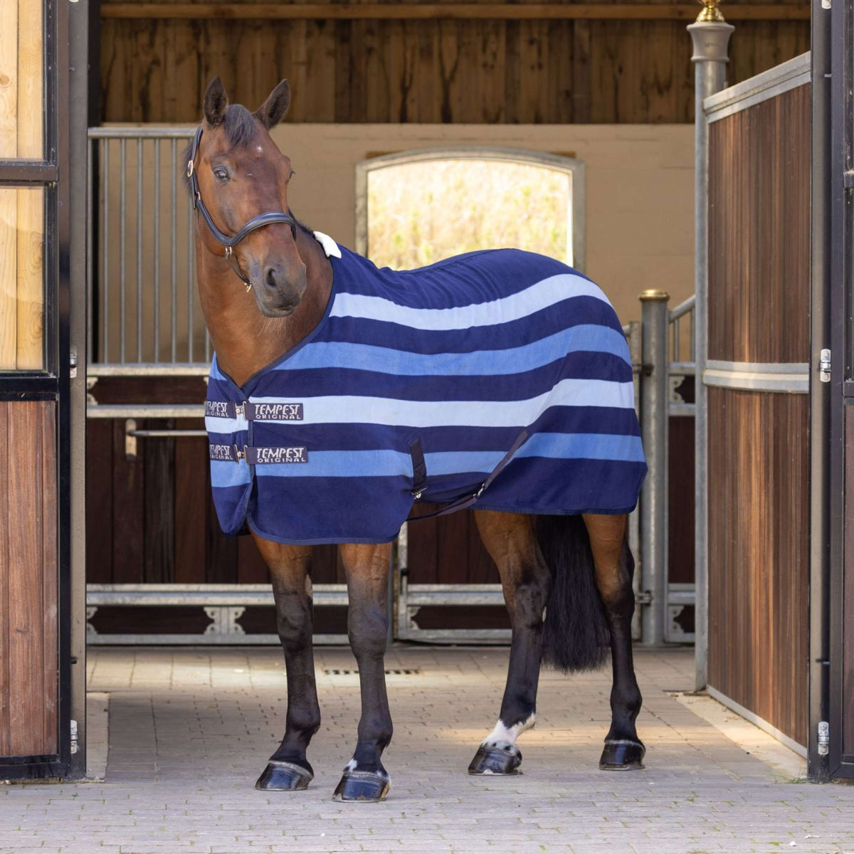 Tempest Original Fleecedeken Original Newmarket Blauw