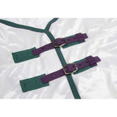 Highlander Plus Vliegendeken Combo Wit/Black Cherry