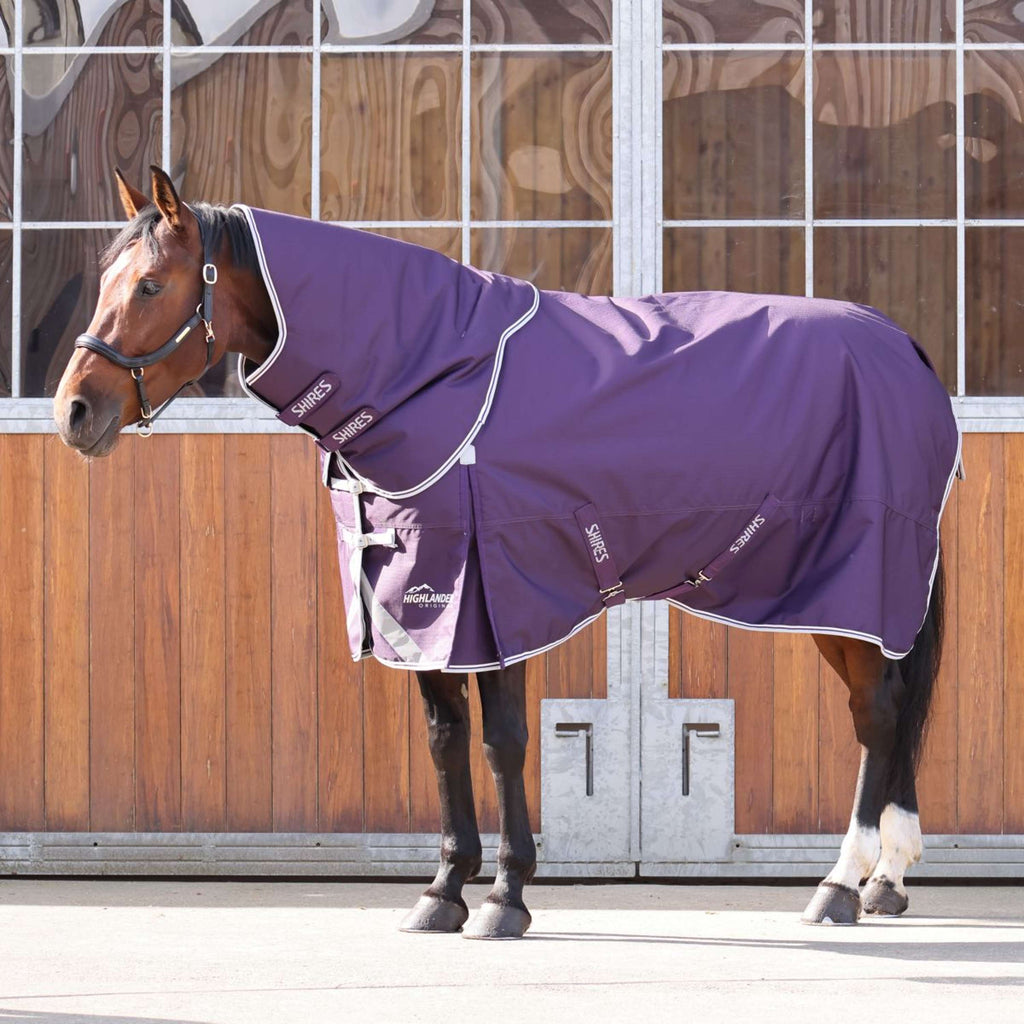 Shires Outdoordeken Original 100g Turnout met Hals