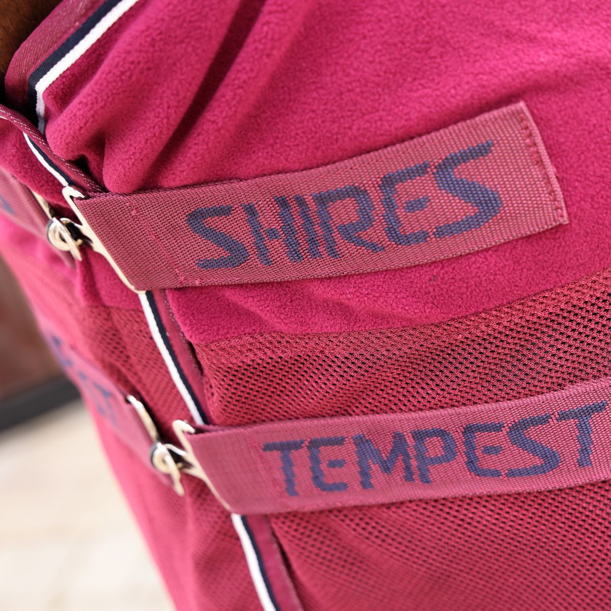 Tempest Original by Shires Zweetdeken Original Fleece/Mesh Maroon