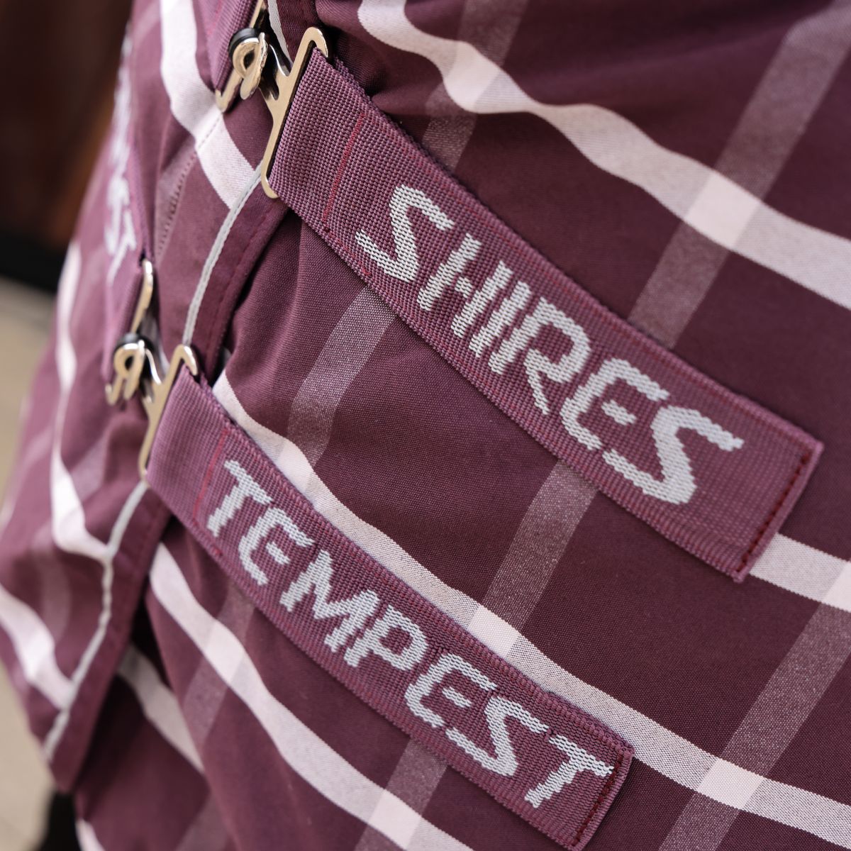 Tempest Original by Shires Staldeken Original Stable Maroon Check