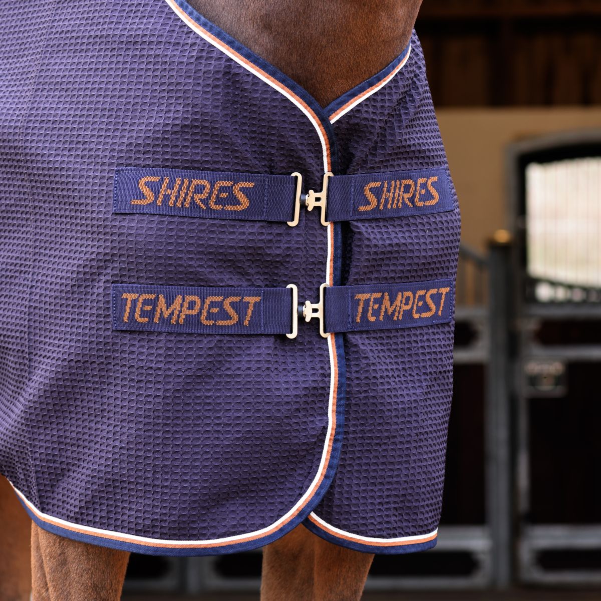 Tempest Original by Shires Zweetdeken Original Waffle Navy