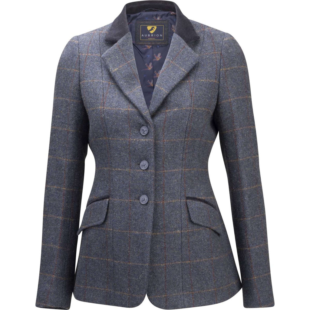 Aubrion by Shires Wedstrijdjasje Saratoga Juniper Navy Check