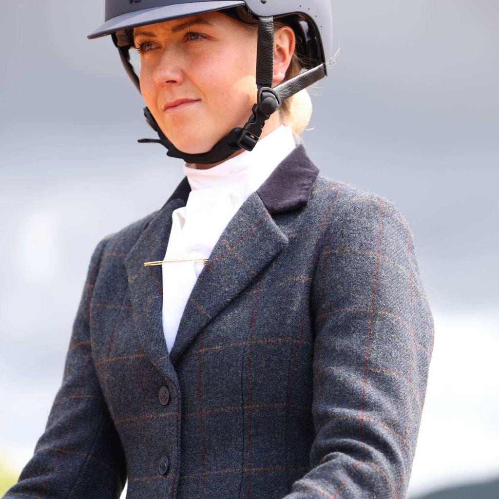 Aubrion by Shires Wedstrijdjasje Saratoga Juniper Navy Check