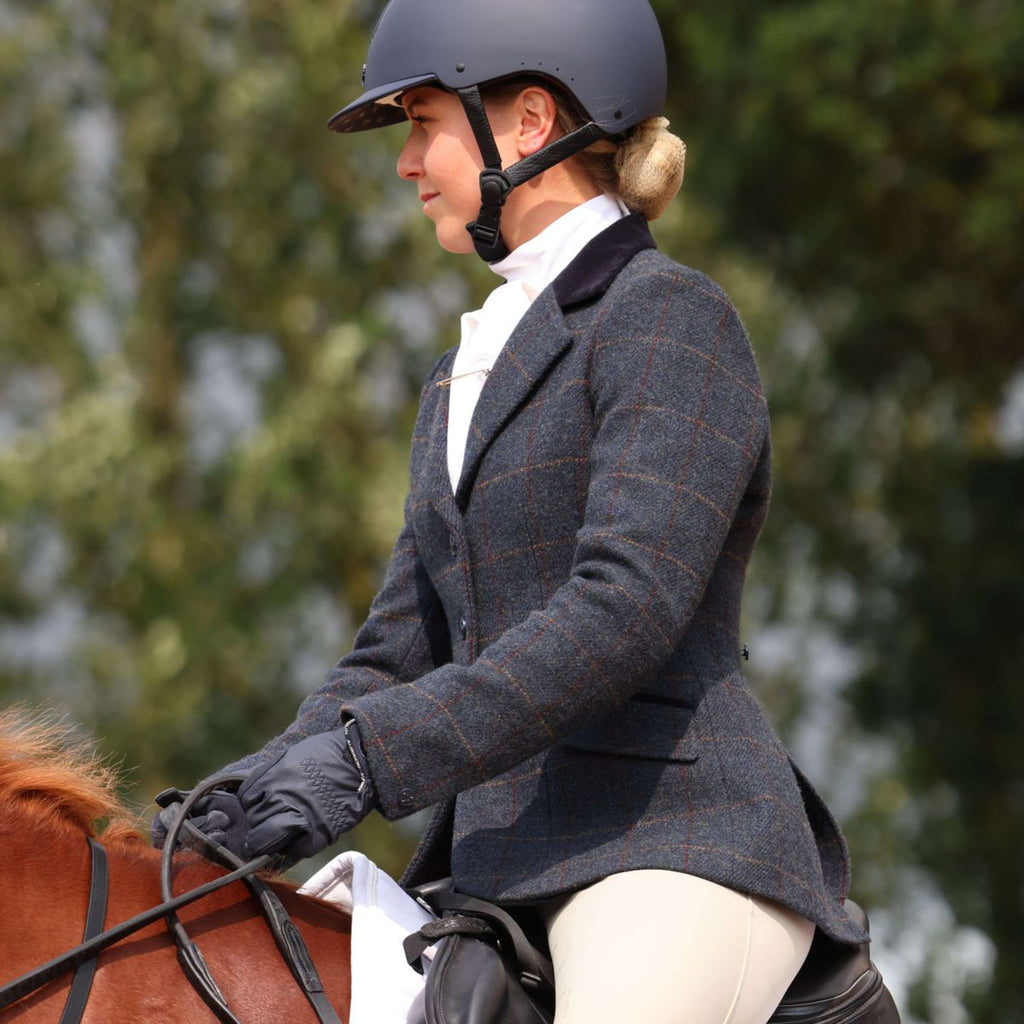 Aubrion by Shires Wedstrijdjasje Saratoga Juniper Navy Check