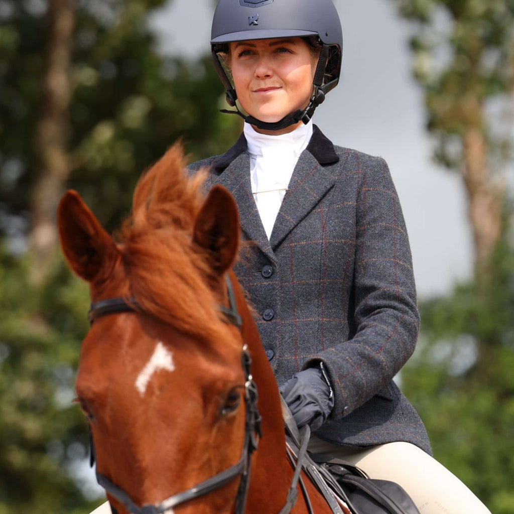 Aubrion by Shires Wedstrijdjasje Saratoga Juniper Navy Check