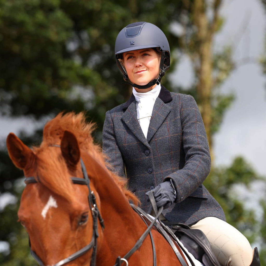 Aubrion by Shires Wedstrijdjasje Saratoga Juniper Navy Check