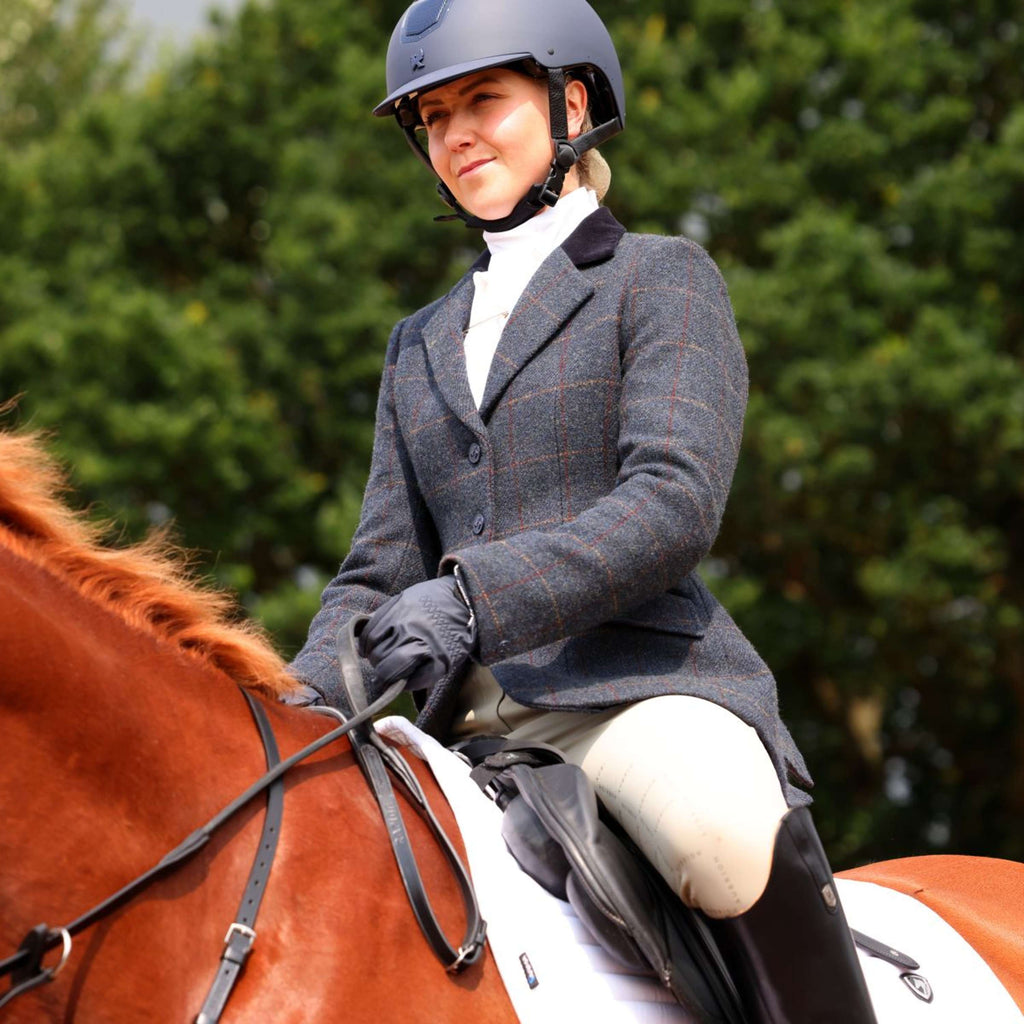 Aubrion by Shires Wedstrijdjasje Saratoga Juniper Navy Check
